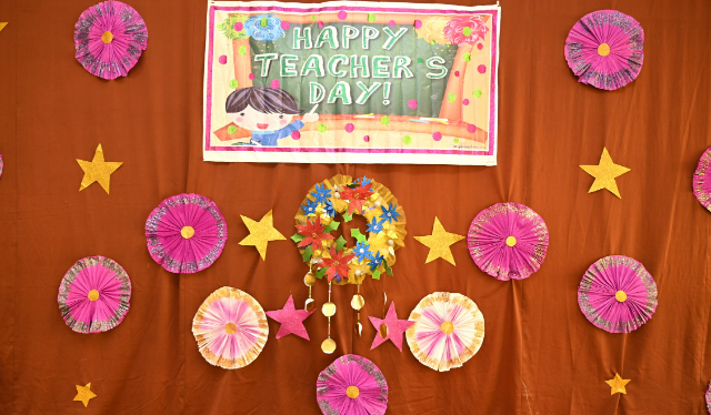 Title- Celebrating Teachers' Day at St.Jude's School: Honouring Our Educational Heroes.