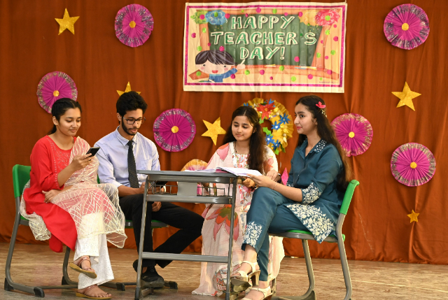Title- Celebrating Teachers' Day at St.Jude's School: Honouring Our Educational Heroes.
