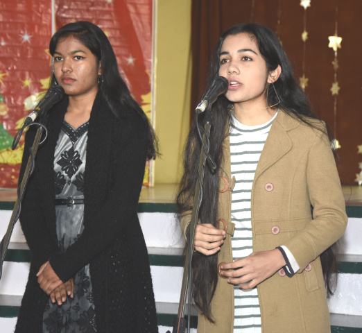 Inter House Carol Singing Contest 2021-22