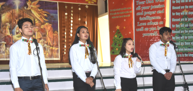 Inter House Carol Singing Contest 2021-22