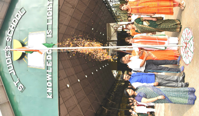 St. Judeâ€™s School celebrates Indiaâ€™s 72 Independence Day 