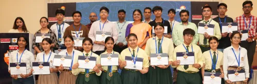 St. Jude’s Students Honoured at Dainik Jagran inext Ultimate Student Awards 2026