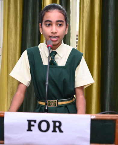Brainstrain- Inter House Middle School Debate