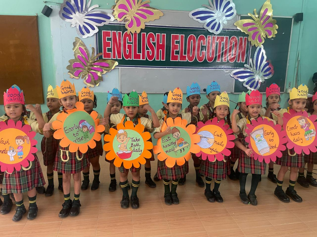 St. Jude’s School hosts Inter-Class English Elocution Competition for Primary Classes.