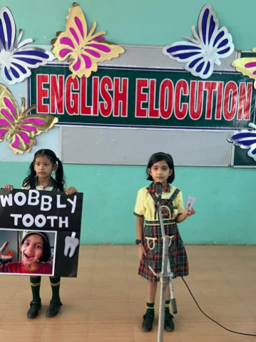 St. Jude’s School hosts Inter-Class English Elocution Competition for Primary Classes.