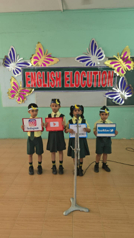 St. Jude’s School hosts Inter-Class English Elocution Competition for Primary Classes.