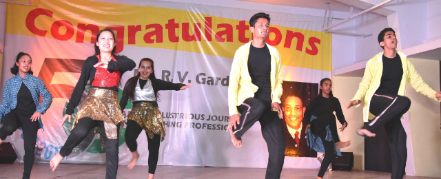 We celebrate 50 years of Mr. R.V. Gardner's careers in the field of Education