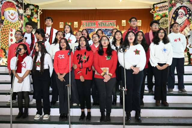 The joy of the Inter-House Carol Singing Competition is a wonderful way to get into the holiday spir