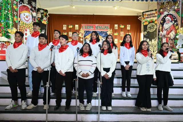 The joy of the Inter-House Carol Singing Competition is a wonderful way to get into the holiday spir