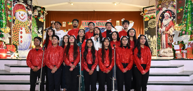 The joy of the Inter-House Carol Singing Competition is a wonderful way to get into the holiday spir