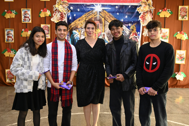 The joy of the Inter-House Carol Singing Competition is a wonderful way to get into the holiday spir