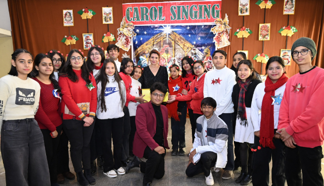 The joy of the Inter-House Carol Singing Competition is a wonderful way to get into the holiday spir