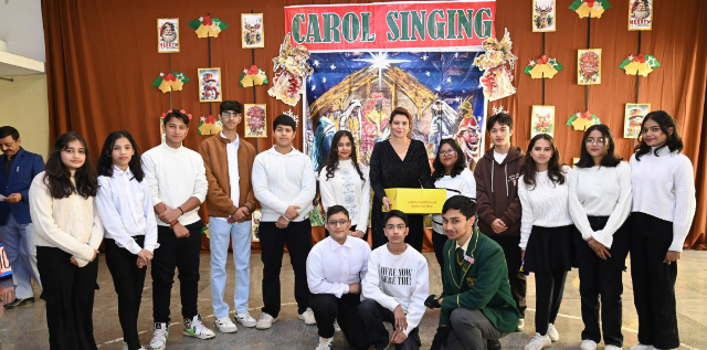 The joy of the Inter-House Carol Singing Competition is a wonderful way to get into the holiday spir