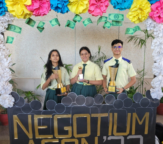 St. Jude’s School participated in Negotium Agon 2023, an Annual Inter-School Business Contest at Wyn
