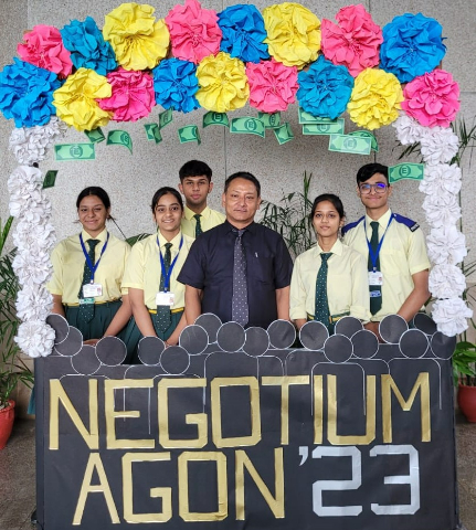 St. Jude’s School participated in Negotium Agon 2023, an Annual Inter-School Business Contest at Wyn