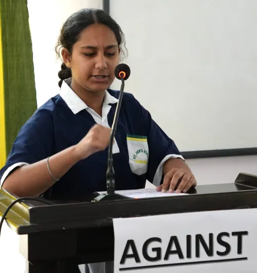 Brain Strain 2026: Middle School Inter-House Debate Competition