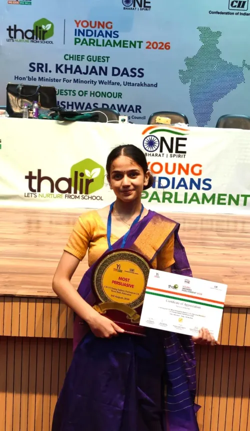Empowering Young Voices: St. Jude’s School Triumphs at CII Youth Parliament