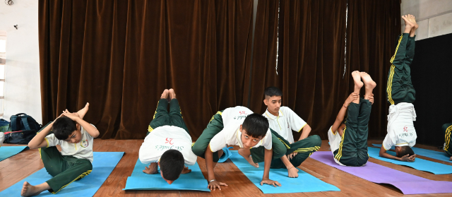 St. Jude's School Wins the Pre-Yoga Olympiad held at The Doon Girls School, Dehradun