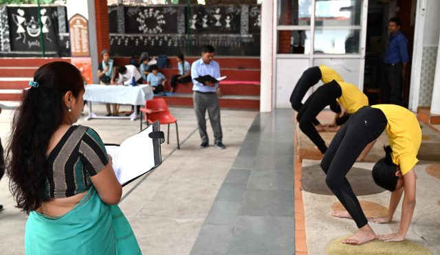 St. Jude's School Wins the Pre-Yoga Olympiad held at The Doon Girls School, Dehradun