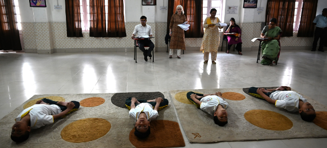 St. Jude's School Wins the Pre-Yoga Olympiad held at The Doon Girls School, Dehradun