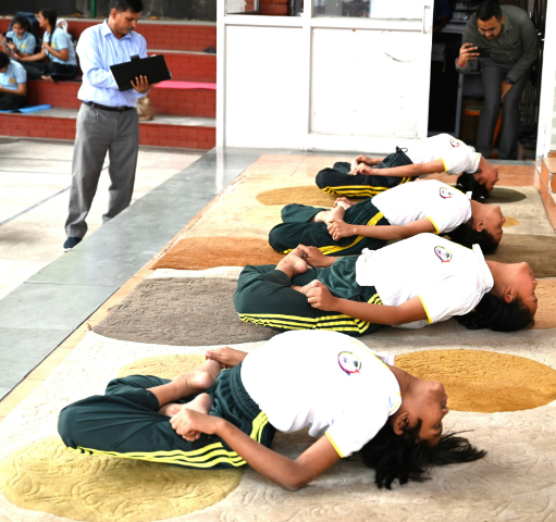 St. Jude's School Wins the Pre-Yoga Olympiad held at The Doon Girls School, Dehradun