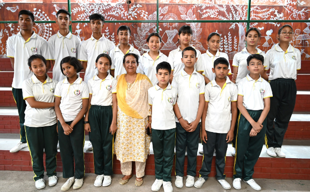 St. Jude's School Wins the Pre-Yoga Olympiad held at The Doon Girls School, Dehradun