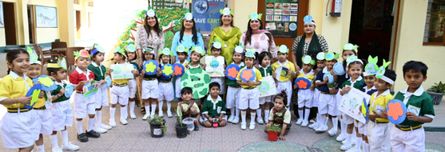  Pre-Primary & Primary - EARTH DAY CELEBRATIONS AT ST JUDES SCHOOL 