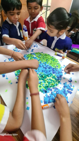  Pre-Primary & Primary - EARTH DAY CELEBRATIONS AT ST JUDES SCHOOL 