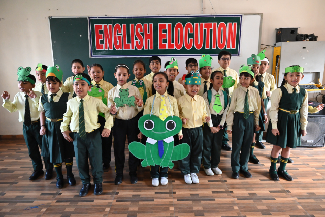 Junior School Elocution (Classes III-V).