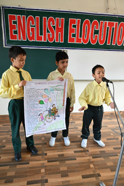 Junior School Elocution (Classes III-V).