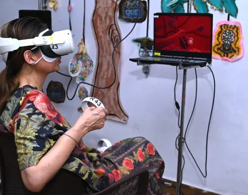 Immersive Virtual Reality Show at St. Jude’s School