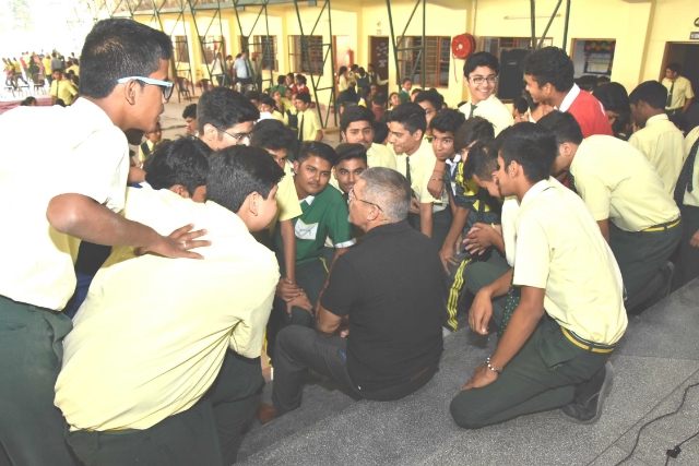 Mr. Philip Burrett holds a Workshop for our Students as well as our Teachers