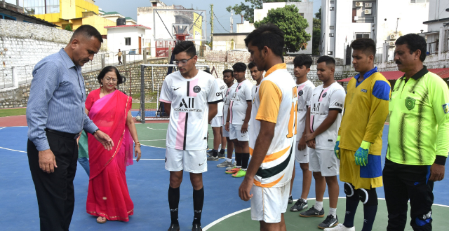 St. Jude’s School wins the Late Shri B.P. Saxena Memorial Inter School Senior Boys Futsal Tournament