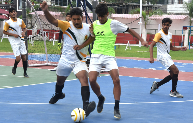 St. Jude’s School wins the Late Shri B.P. Saxena Memorial Inter School Senior Boys Futsal Tournament