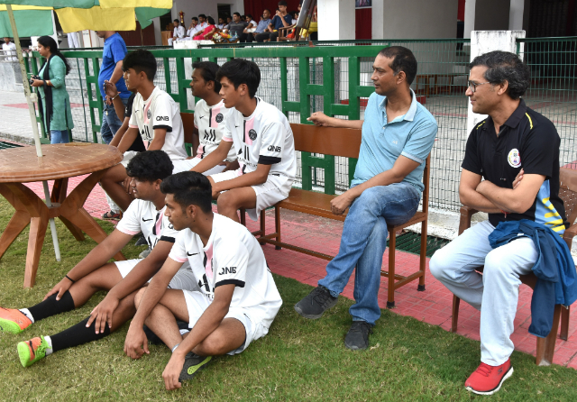 St. Jude’s School wins the Late Shri B.P. Saxena Memorial Inter School Senior Boys Futsal Tournament