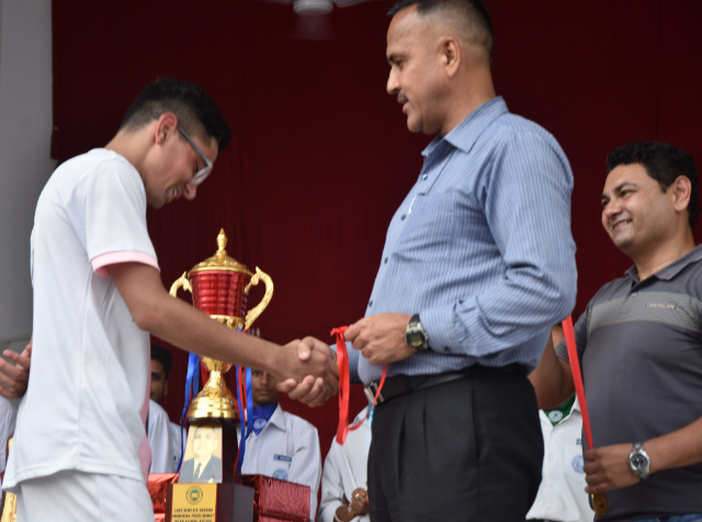 St. Jude’s School wins the Late Shri B.P. Saxena Memorial Inter School Senior Boys Futsal Tournament