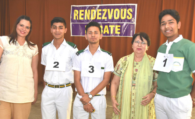 Rendezvous Group Discussion (Senior Inter House Group Discussion)