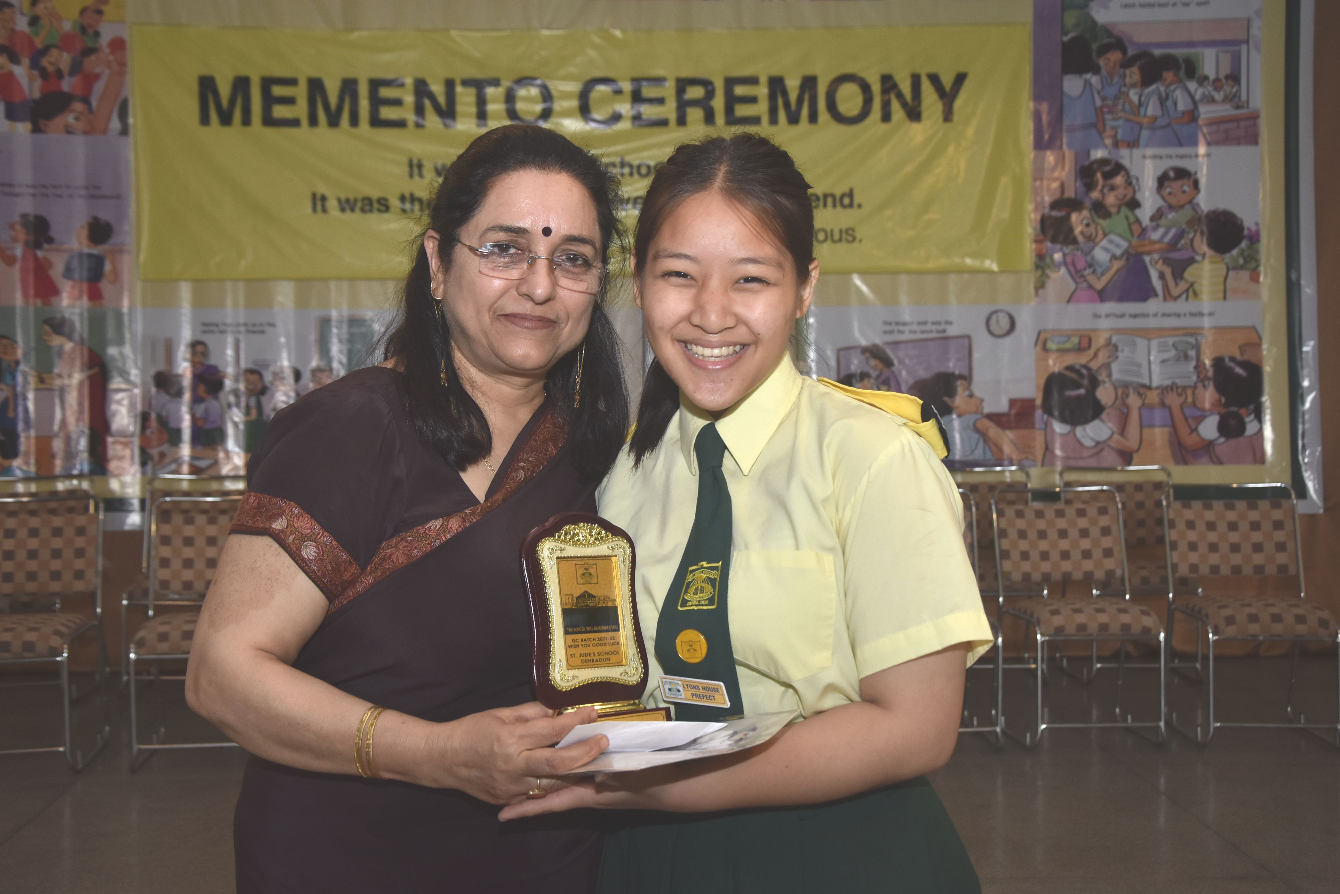Memento Ceremony 2021-22