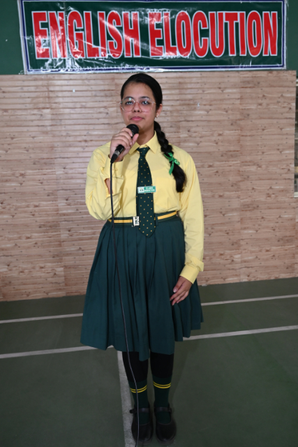 Elocution Competition at St. Jude School: A Showcase of Oratory Excellence