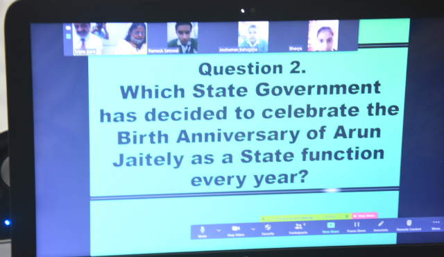 MIDDLE SCHOOL INTER HOUSE ONLINE QUIZ