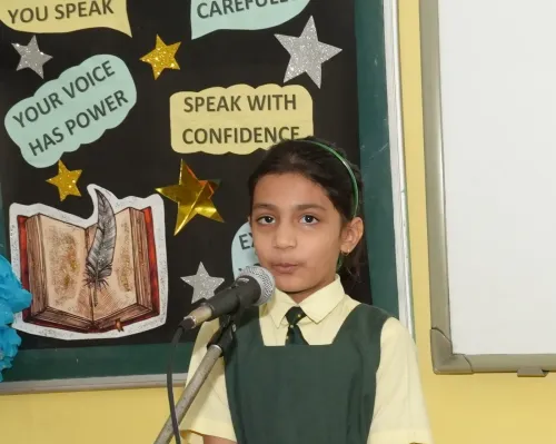  Inter-Class English Elocution Competition (Classes KG–II)