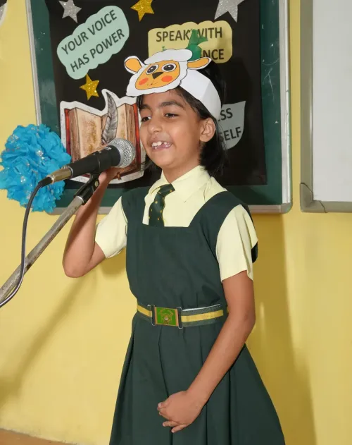  Inter-Class English Elocution Competition (Classes KG–II)