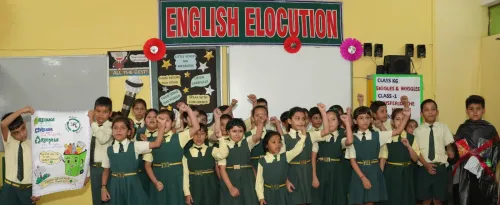  Inter-Class English Elocution Competition (Classes KG–II)