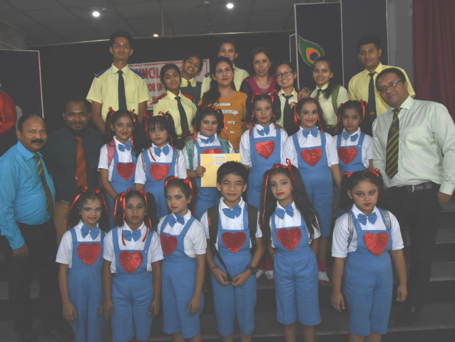 Our students participating at Junior Inter School Song & Dance Contest held at Carman School, Dalanw