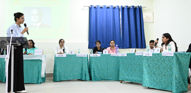 ST. JUDES EXCELS AT THE FRANK ANTHONY MEMOR IAL DEBATE 