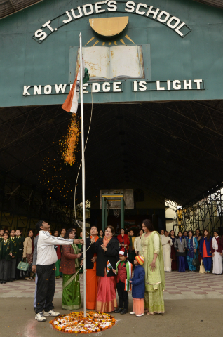 St. Judeâ€™s School celebrates Indiaâ€™s 68th Republic Day