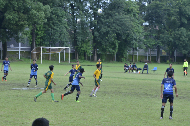 St. Jude's is Runners Up at the Bro. Keogh Memorial Inter School Football Tournament held at St. Jos