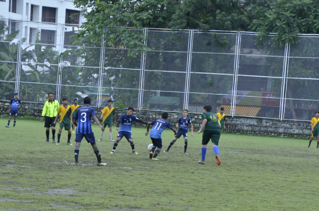 St. Jude's is Runners Up at the Bro. Keogh Memorial Inter School Football Tournament held at St. Jos