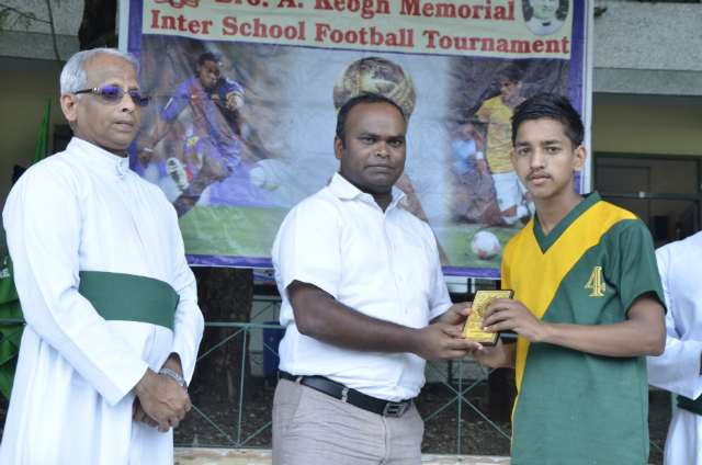 St. Jude's is Runners Up at the Bro. Keogh Memorial Inter School Football Tournament held at St. Jos