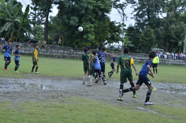 St. Jude's is Runners Up at the Bro. Keogh Memorial Inter School Football Tournament held at St. Jos